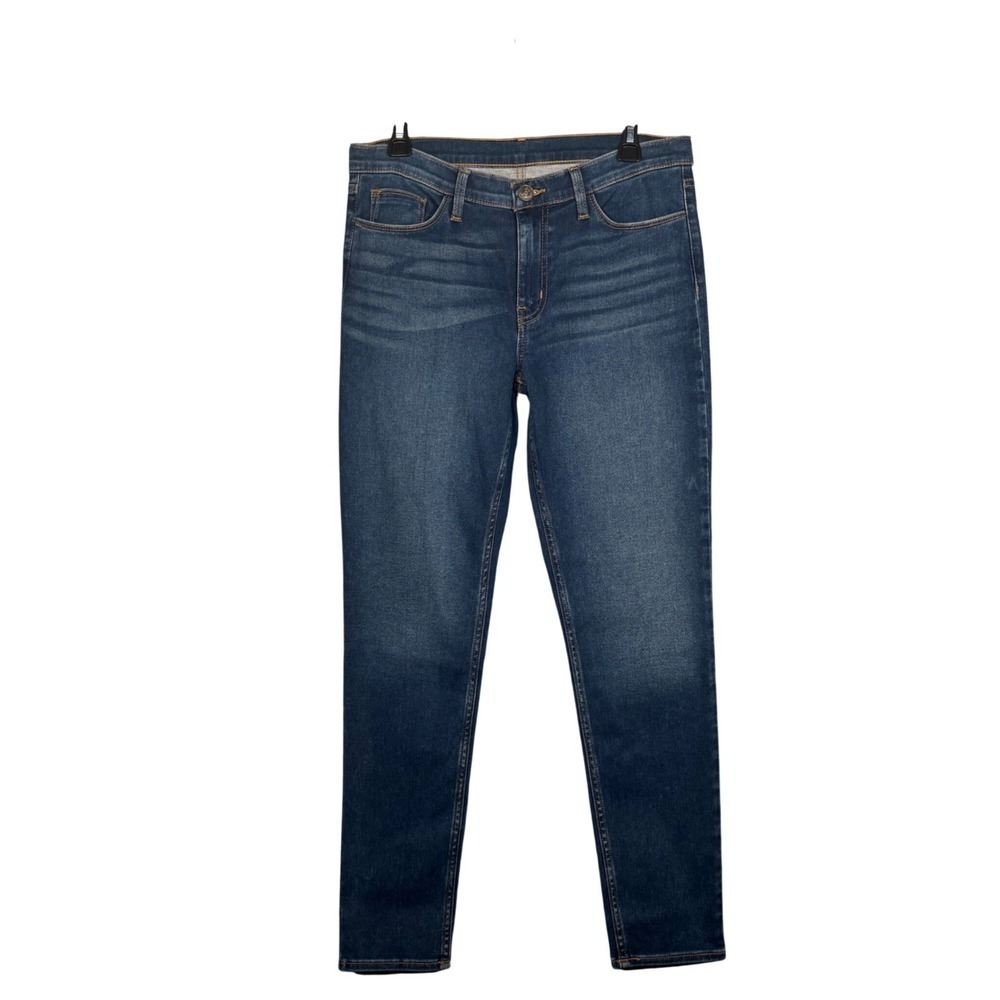 Hudson Krista Low Rise Super Skinny Jeans Deep Sea Blue 31